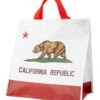 Sola California Flag Reusable Bag -Daily Swim Wear 5668965974184 2t