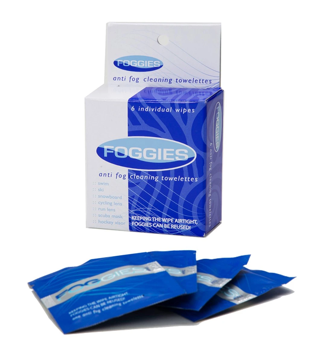 TRISWIM Foggies Anti-fog Towelette 6pk 3 TRISWIM Foggies Anti-fog Towelette 6pk