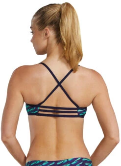TYR Women's Dragonflyte Durafast Elite Trinity Bikini Top 16 TYR Women's Dragonflyte Durafast Elite Trinity Bikini Top -Daily Swim Wear 8580958978216 greennavy 3a