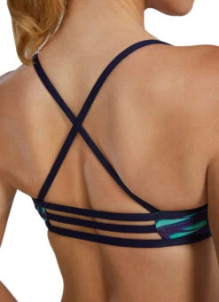 TYR Women's Dragonflyte Durafast Elite Trinity Bikini Top 18 TYR Women's Dragonflyte Durafast Elite Trinity Bikini Top -Daily Swim Wear 8580958978216 greennavy 5a