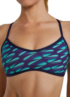 TYR Women's Dragonflyte Durafast Elite Trinity Bikini Top 19 TYR Women's Dragonflyte Durafast Elite Trinity Bikini Top -Daily Swim Wear 8580958978216 greennavy 6a
