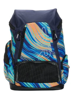 TYR Alliance Riptidal 45L Backpack -Daily Swim Wear 8580959895720 tealorange 1a