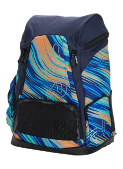TYR Alliance Riptidal 45L Backpack -Daily Swim Wear 8580959895720 tealorange 2a