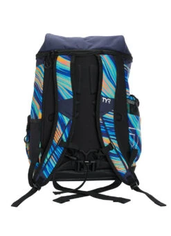 TYR Alliance Riptidal 45L Backpack -Daily Swim Wear 8580959895720 tealorange 3a