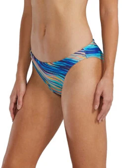 TYR Women's Riptidal Durafast Elite Full Coverage Bikini Bottom -Daily Swim Wear 8580968644776 tealorange 2a