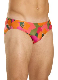 Sporti HydroLast Petal Pop Brief Swimsuit (26-40) -Daily Swim Wear 8594136596648 petalpop 7a