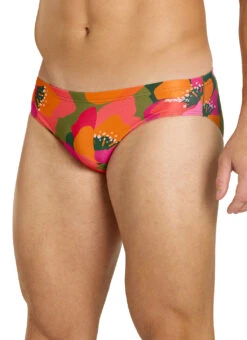 Sporti HydroLast Petal Pop Brief Swimsuit (26-40) -Daily Swim Wear 8594136596648 petalpop 9a