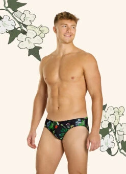 Sporti HydroLast Strawberry Fields Brief Swimsuit (26-40) -Daily Swim Wear 8594151145640 2t