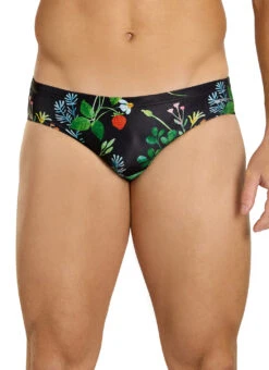 Sporti HydroLast Strawberry Fields Brief Swimsuit (26-40) -Daily Swim Wear 8594151145640 strawberryfields 6a