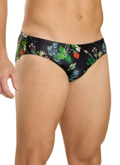 Sporti HydroLast Strawberry Fields Brief Swimsuit (26-40) -Daily Swim Wear 8594151145640 strawberryfields 7a
