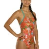 Sporti Toadstool Trails Micro Back One Piece Swimsuit (26-40) -Daily Swim Wear 8633163317416 2t