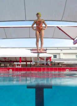 Sporti Toadstool Trails Micro Back One Piece Swimsuit (26-40) -Daily Swim Wear 8633163317416 toadstooltrails 2a