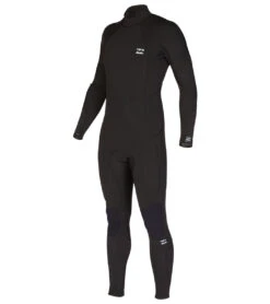 Billabong Men's 3/2 Mm Absolute GBS Back Zip Fullsuit Wetsuit -Daily Swim Wear 8637211508904 black 4a