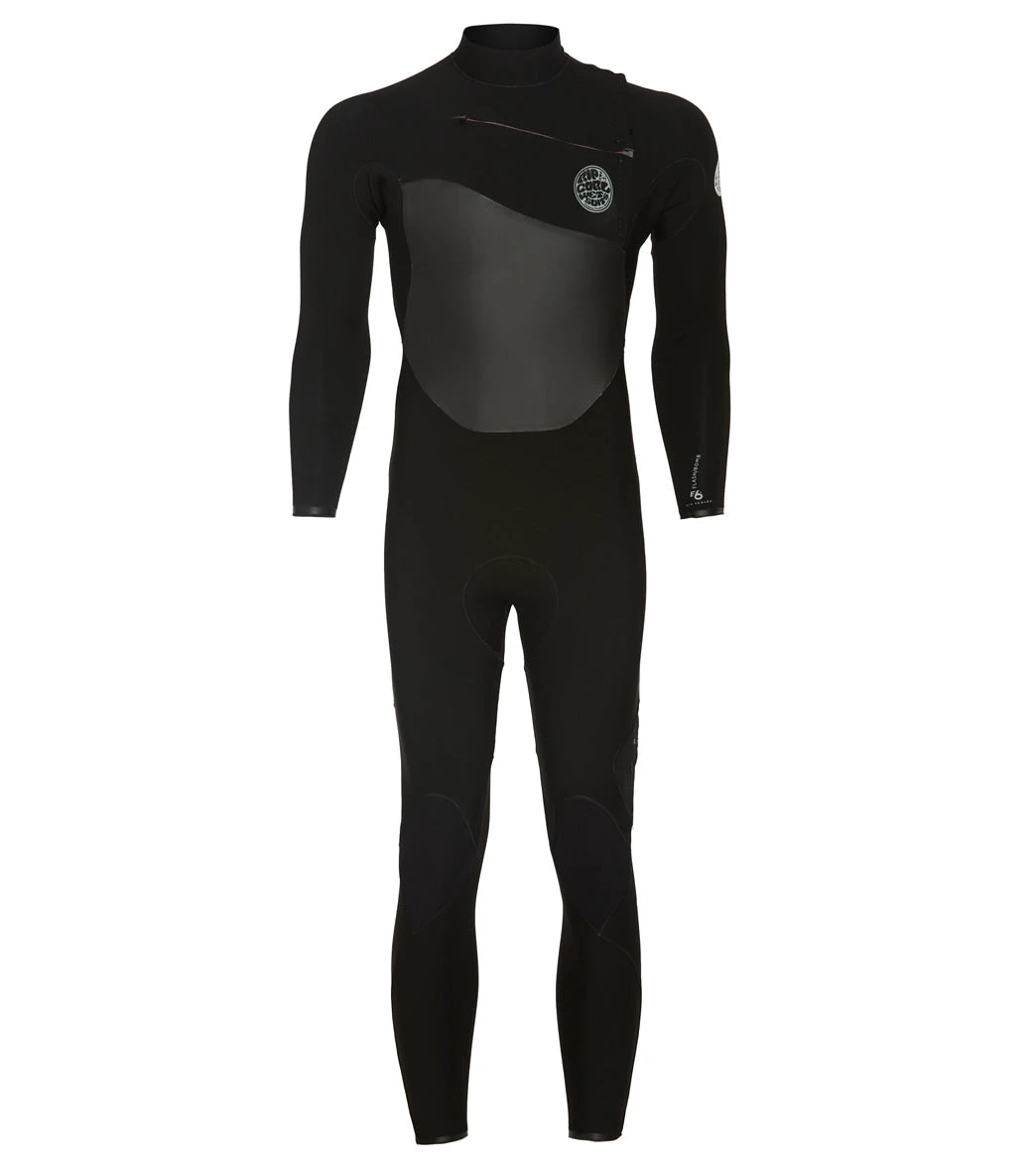 Rip Curl Men's 4/3mm Flashbomb Long Sleeve Chest Zip Fullsuit Wetsuit 6 Rip Curl Men's 4/3mm Flashbomb Long Sleeve Chest Zip Fullsuit Wetsuit - Image 4