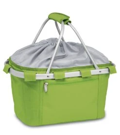 Picnic Time Metro Cooler Basket -Daily Swim Wear 8637331800232 lime