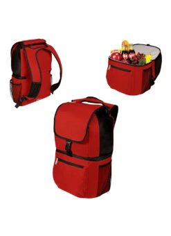 Picnic Time Zuma Backpack Cooler -Daily Swim Wear 8637338321064 red 8a