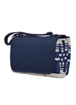 Picnic Time Blanket Tote XL -Daily Swim Wear 8637380985000 bluestripesnavy