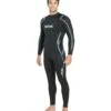 Seac USA Men's 3.5 Mm Libera Yamamoto Neoprene Full Wetsuit -Daily Swim Wear 8637583032488 blackdarkblue 1a