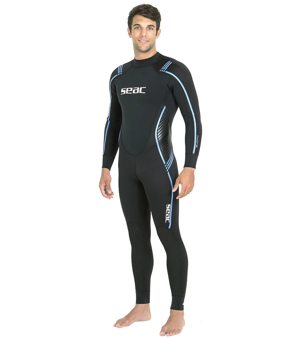 Seac USA Men's 3.5 Mm Libera Yamamoto Neoprene Full Wetsuit 5 Seac USA Men's 3.5 Mm Libera Yamamoto Neoprene Full Wetsuit - Image 3