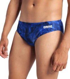 Arena Men's Team Crackle Brief Swimsuit 39 Arena Men's Team Crackle Brief Swimsuit -Daily Swim Wear 8637997547688 teamnavy 4a