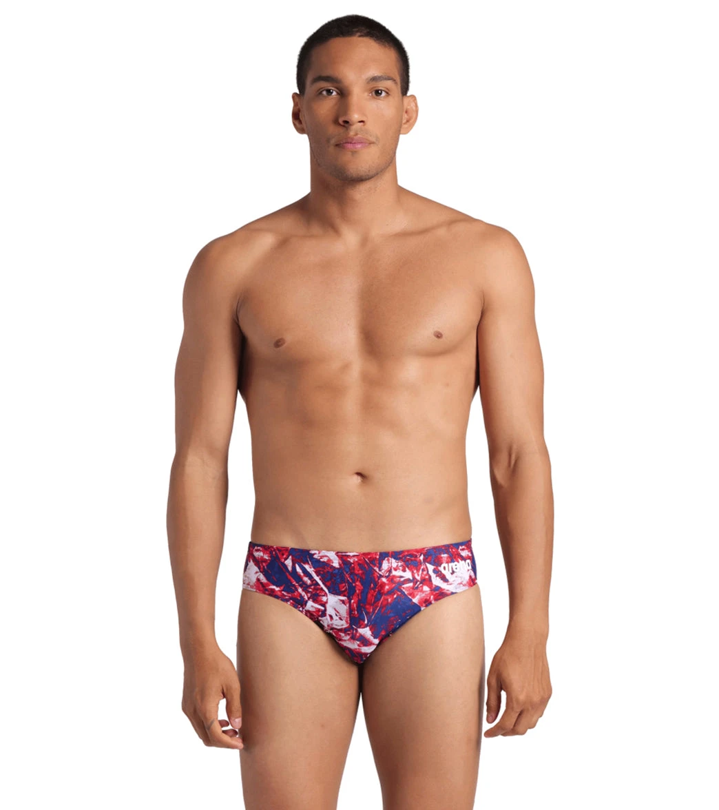 Arena Men's Team Crackle Brief Swimsuit 9 Arena Men's Team Crackle Brief Swimsuit - Image 7