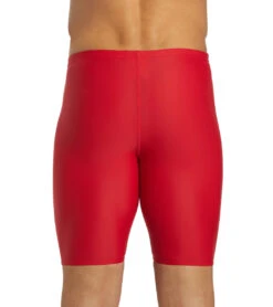 Sporti Solid Compression Jammer Swimsuit (22-44) -Daily Swim Wear 8638384177320 red 7a