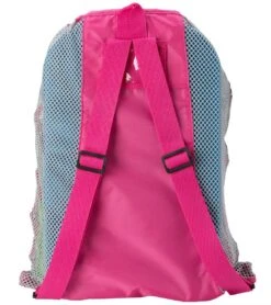 Sporti Premium Mesh Backpack -Daily Swim Wear 8638390829224 pinkgrey 2a