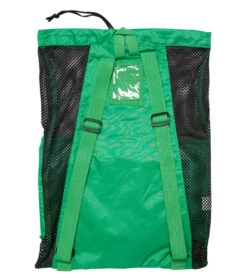 Sporti Equipment Mesh Backpack -Daily Swim Wear 8638396530856 kellygreen 3a
