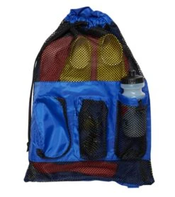 Sporti Equipment Mesh Backpack -Daily Swim Wear 8638396530856 royalblue 1a