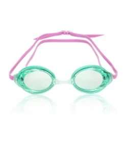 Sporti Antifog S2 Jr. Goggle -Daily Swim Wear 8638497685672 greenlensberrystrap 2a