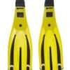 Mares Avanti Tre Free Dive Fins -Daily Swim Wear 8638549295272 yellow 1a