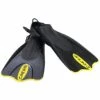 Cressi Short Adjustable Travel Fin -Daily Swim Wear 8638698553512 blackyellow 1a