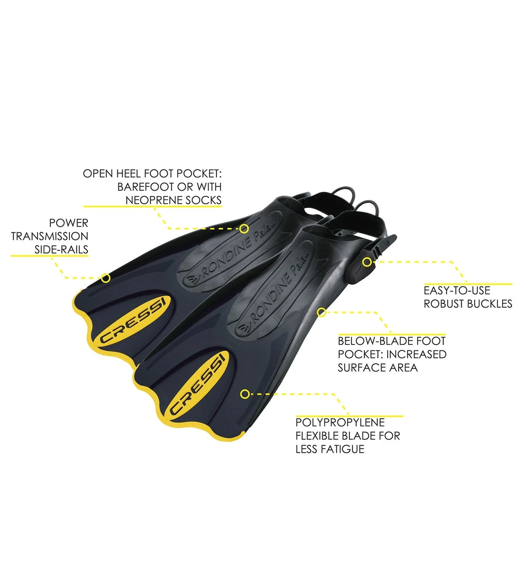 Cressi Short Adjustable Travel Fin 8 Cressi Short Adjustable Travel Fin - Image 6