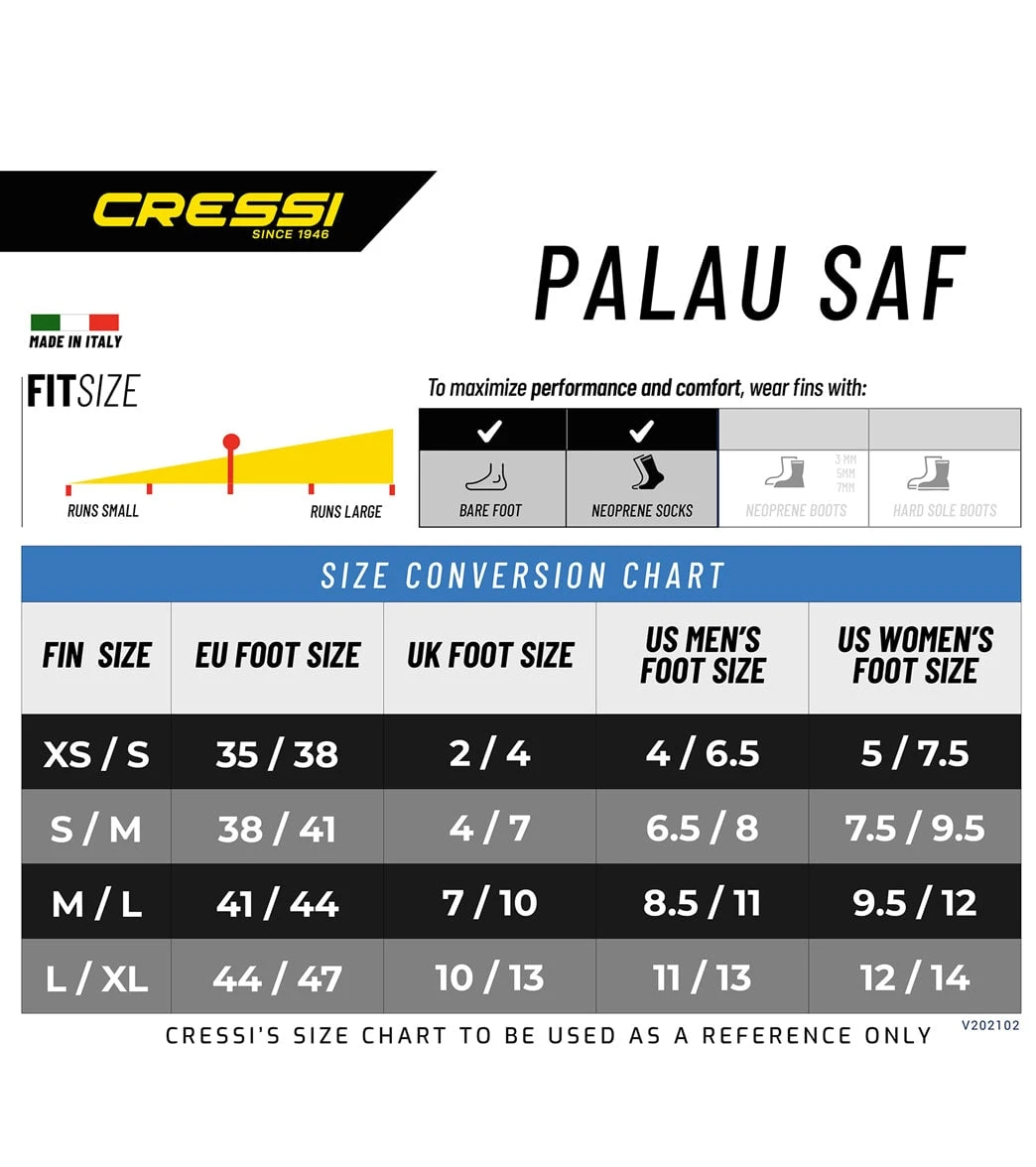 Cressi Short Adjustable Travel Fin 9 Cressi Short Adjustable Travel Fin - Image 7