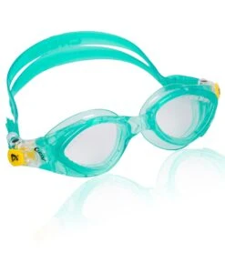 Cressi Fox Small Fit Goggles -Daily Swim Wear 8638907252904 greenclearlens 1a
