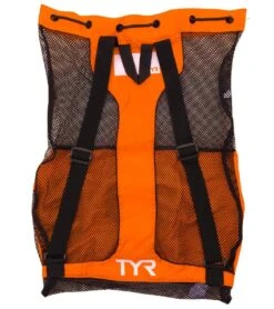 TYR Big Mesh Mummy Backpack III 40 TYR Big Mesh Mummy Backpack III -Daily Swim Wear 8638950244520 fluorescentorange 3a