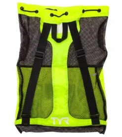 TYR Big Mesh Mummy Backpack III 35 TYR Big Mesh Mummy Backpack III -Daily Swim Wear 8638950244520 fluorescentyellow 3a