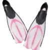 Cressi Pluma Snorkeling Fin -Daily Swim Wear 8639122768040 pink 1a