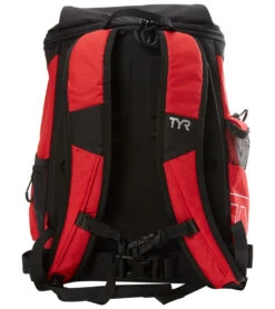 TYR Alliance 30L Backpack -Daily Swim Wear 8639439241384 redblack 3a