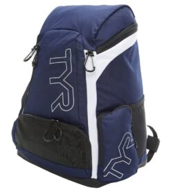 TYR Alliance 30L Backpack -Daily Swim Wear 8639439241384 whitenavy 2a