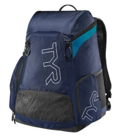 TYR Alliance 45L Backpack -Daily Swim Wear 8639439274152 royalltblue 1a