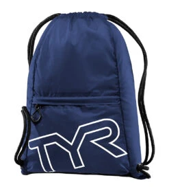 TYR Draw String Sack Pack -Daily Swim Wear 8639439437992 navy 1a