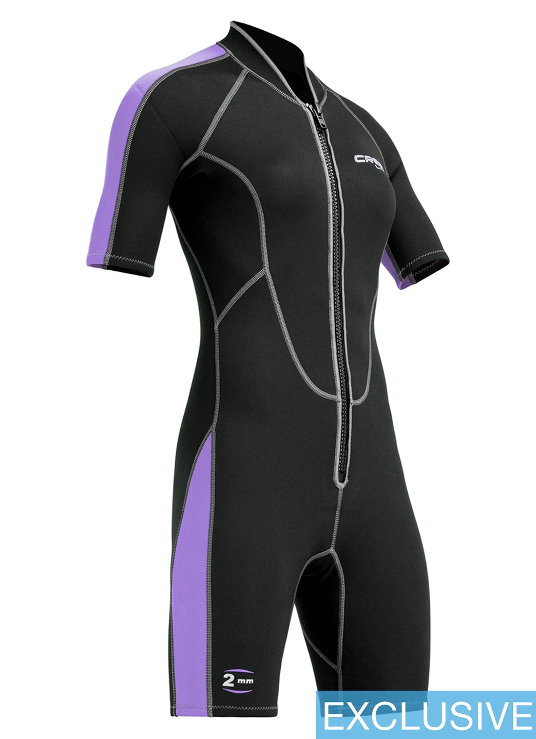 Cressi Women's 2mm Lido Short Sleeve Springsuit Wetsuit 11 Cressi Women's 2mm Lido Short Sleeve Springsuit Wetsuit - Image 9