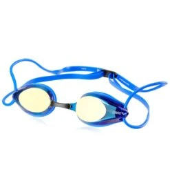 Arena Tracks Jr. Mirrored Goggle -Daily Swim Wear 8639675039912 blueyellowrevoblue