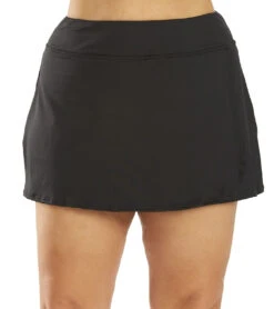 TYR Plus Size Women's Swim Skort -Daily Swim Wear 8639746080936 2t