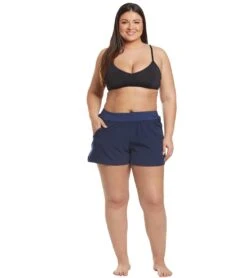 Beach House Plus Size Paloma Beach April Beach Short -Daily Swim Wear 8639781732520 admiral 4a