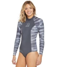 Xcel Womens Ocean Ramsey Axis 2mm Long Sleeve Back Zip Spring Suit 37 Xcel Womens Ocean Ramsey Axis 2mm Long Sleeve Back Zip Spring Suit -Daily Swim Wear 8639998689448 gunmetaltigershark 5a