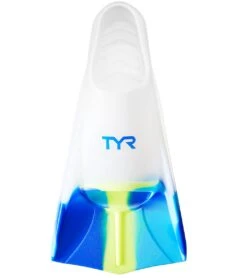 TYR Stryker Silicone Fin -Daily Swim Wear 8640024838312 clear 3a