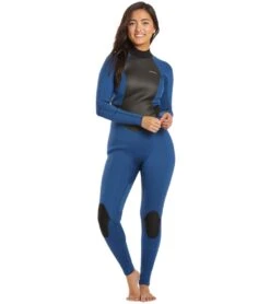Xcel Women's 3/2mm Axis Back Zip Fullsuit Wetsuit 29 Xcel Women's 3/2mm Axis Back Zip Fullsuit Wetsuit -Daily Swim Wear 8640061374632 faintblueblack 4a