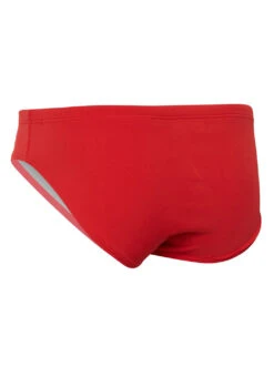 TYR Men's Breakaway Water Polo Brief -Daily Swim Wear 8640202768552 red 2a
